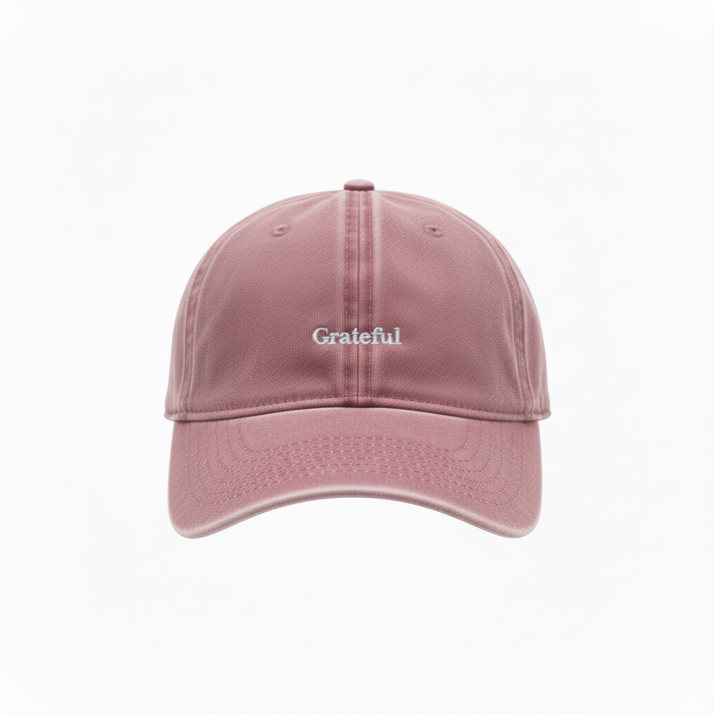 Dusty Rose Grateful Cap
