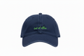 Navy Cap - Green Branding