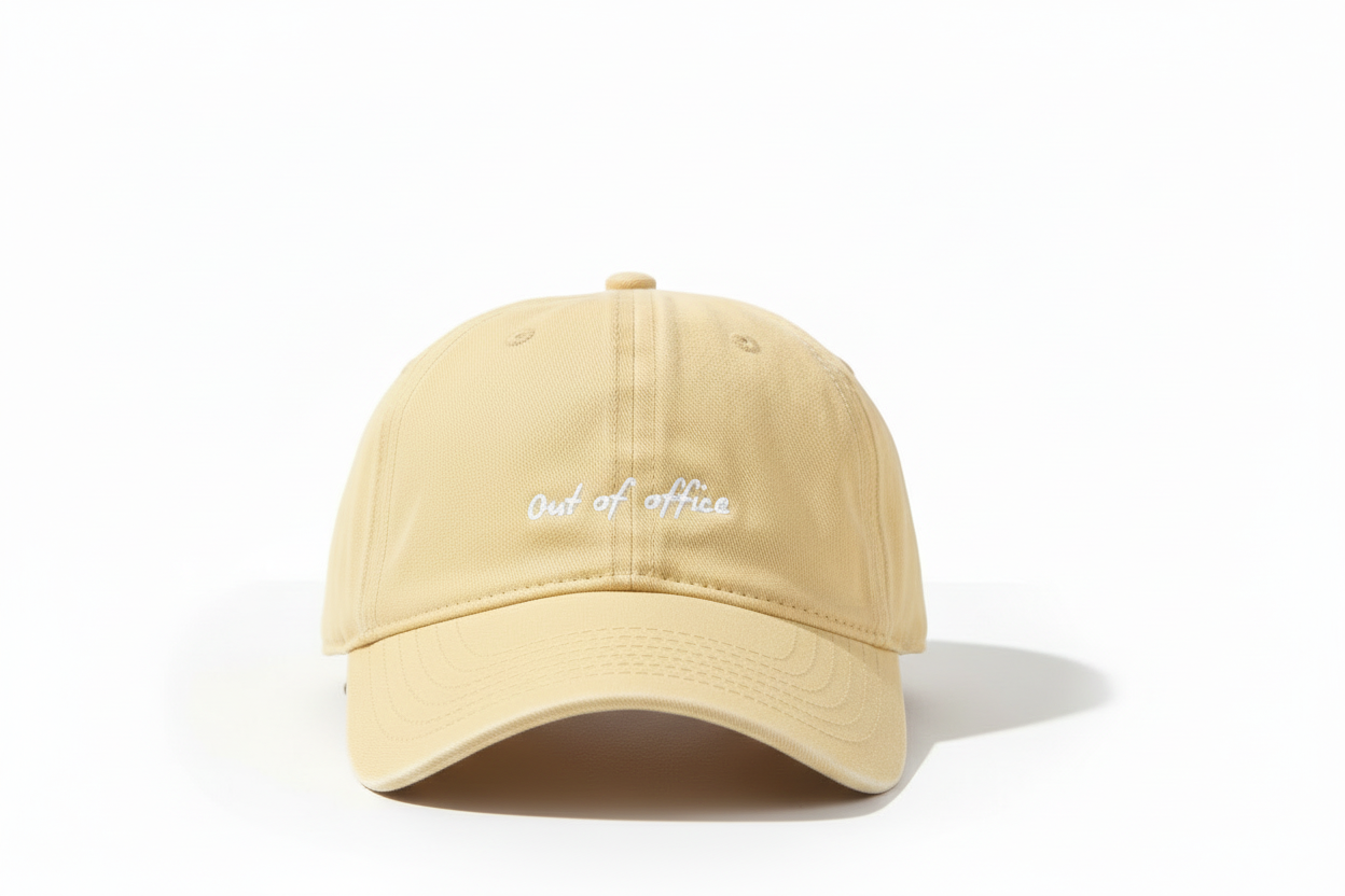 Out of Office Cap - White Text